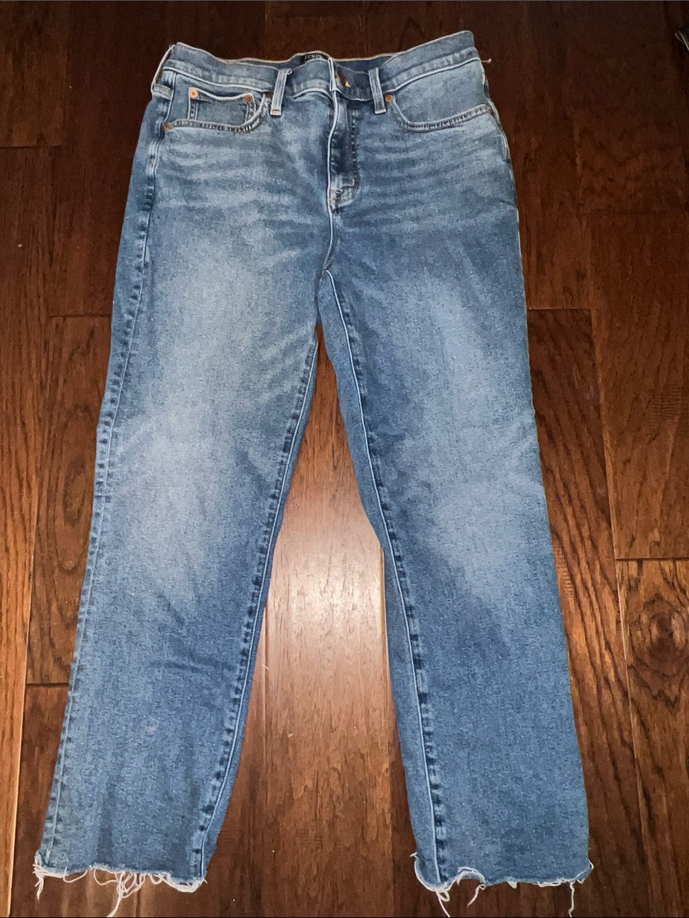 J. Crew Light Blue Straight-Leg Women's Jeans
